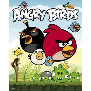 AFFICHE - POSTER Angry Birds - 40x50cm - AFFICHE - POSTER