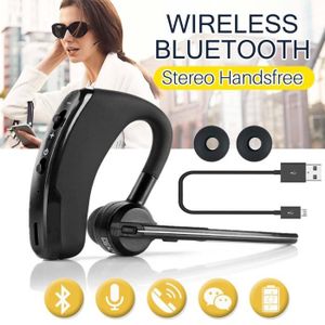 OREILLETTE BLUETOOTH Oreillette Bluetooth pour SAMSUNG Galaxy A20e (NOIR)