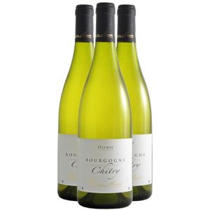 VIN BLANC Bourgogne Chitry cuvée Olympe Blanc 2018 - Lot de 