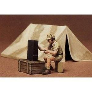KIT MODÉLISME Maquette de tente allemande de l'Africa Corps - TA