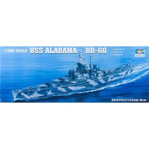 KIT MODÉLISME Kit de modélisme de bateaux - TRUMPETER - USS Alabama Bb-60 - 1:350 - Plastique
