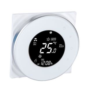 PLANCHER CHAUFFANT Tbest Thermostat à télécommande Thermostat électrique d'écran tactile d'affichage à cristaux liquides de plancher chauffant