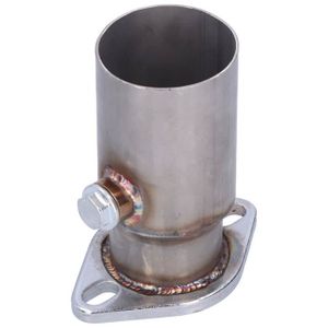 Pot d'échappement bride de 38-42,5 x 95 mm Raccords de canalisation Spool double bride de
