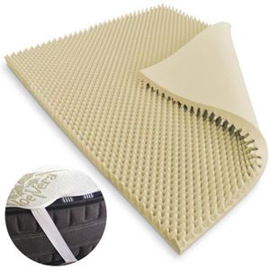 Surmatelas 80x200 Memory Foam 5 Cm - Zones Différenciées - MiaSuite