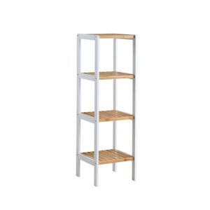 Ella Colonne Salle De Bain 80 Cm En Bois Teck Massif L 80 Cm