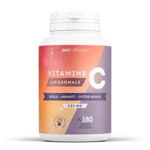 COMPLEMENTS ALIMENTAIRES - VITALITE Vitamine C Liposomale 200 mg 180 gélules végétales