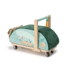 VEHICULE PORTEUR Porteur modulable Joe le dragon - LILLIPUTIENS - Enfant - bois et tissu