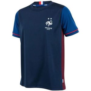 MAILLOT DE FOOTBALL - T-SHIRT DE FOOTBALL - POLO DE FOOTBALL Maillot FFF - 2 étoiles - Collection officielle Equipe de France de Football- Homme