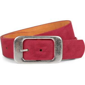 longueur ajustable 03010100 styleBREAKER ceinture unisexe unie avec grande boucle rectangulaire