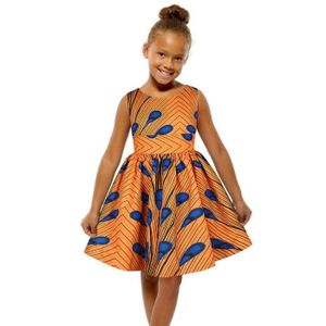 robe fille orange