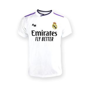 MAILLOT DE FOOTBALL - T-SHIRT DE FOOTBALL - POLO DE FOOTBALL T-shirt Real Madrid C.F. RM22C1P Blanc