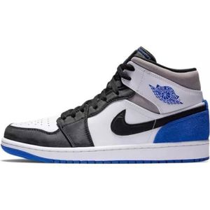 Nike jordan 1 mid white black - Cdiscount