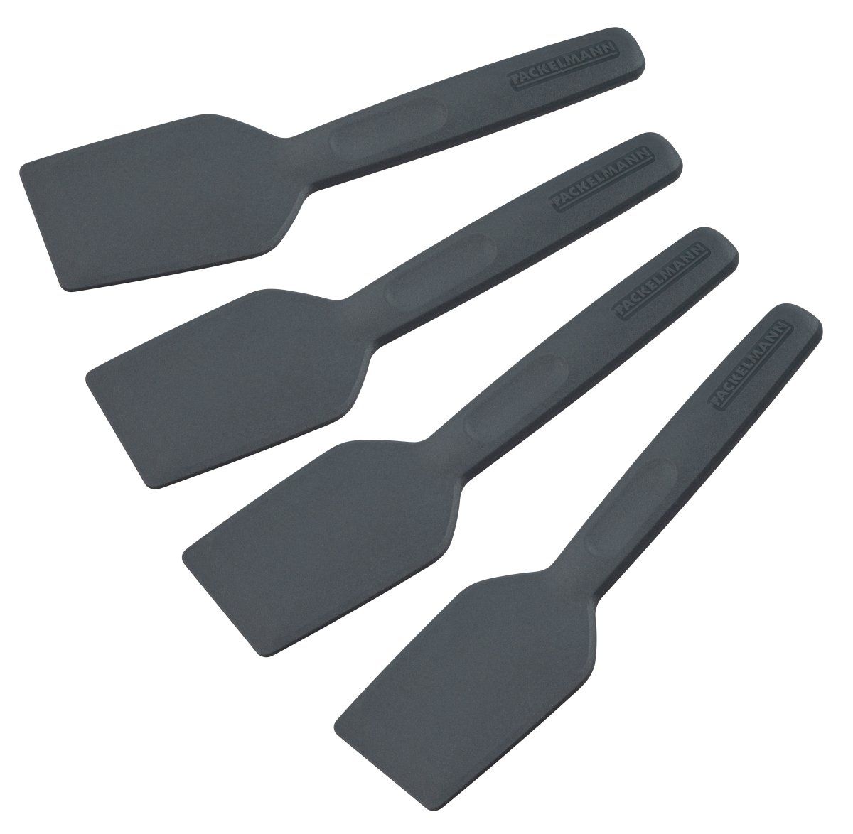 Mini spatules en inox 10 cm - 3 modèles - Planète Gateau