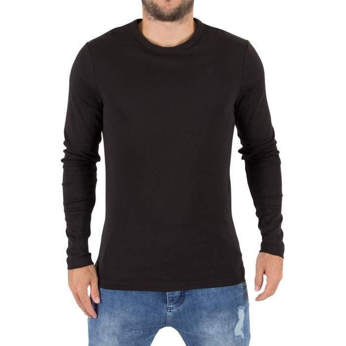 T-shirt Thermique Homme – Manches Longues Dos Long - Noir - Achel par  Lemahieu - Marques de France