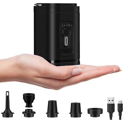Gonfleur de pneu - DUOKON - Électrique sans fil - Portable - Rechargeable USB - 0-120PSI
