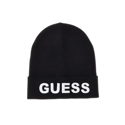 Guess Maxi Bonnet tricoté black-white AM5027-POL01-L-BGK, AM5027