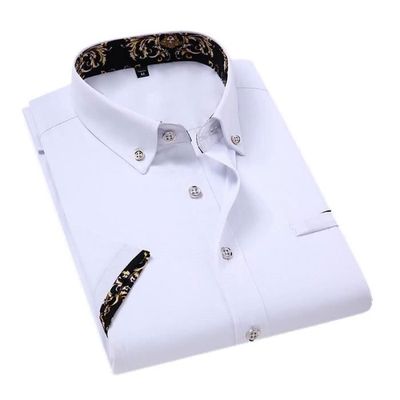 Chemise homme Silver Bait pêche ventilée manches courtes boutonnée bleu