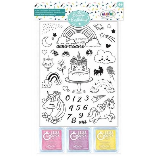 Kit Timbri Tessili Aladine 'Alphabet' 38 Pezzi Con Inchiostro Nero - Timbri In Gomma Per Personalizzare Cotone, Lino E Seta - Fissaggio Con Ferro Da Stiro, Lavaggio A 40° - 3