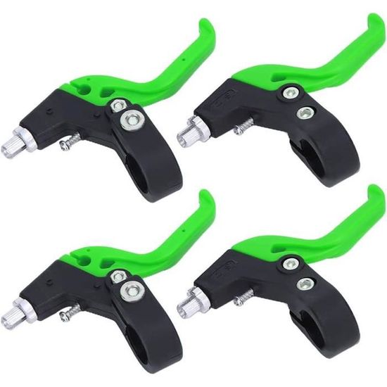 Leviers De Frein Vélo Enfants - Guidon 22.2mm - Poignée Ergonomique Réglable - Bleu Foncé
