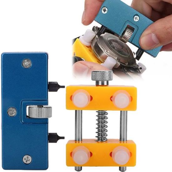 masar Premium Outil Horloger Appareil pour Ouvrir, Ouvre Boîtier de Montre jusqu'à 70 mm Pile, Batterie, Fond, Couvercle