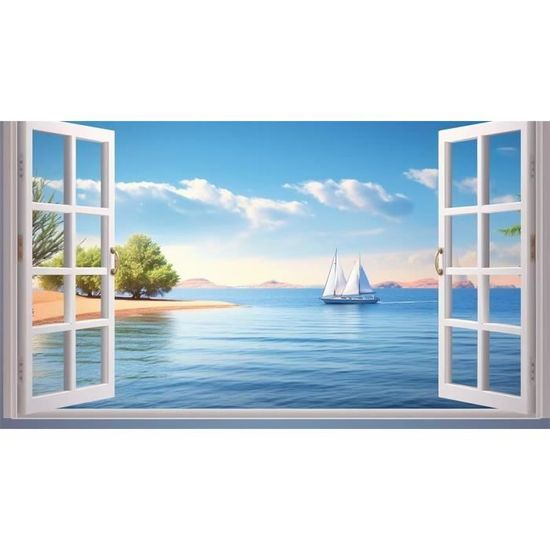 Kit Peinture Diamant 5D Grand Format - Forêt D'Automne 40x80 Cm - Loisir Créatif Adultes & Enfants