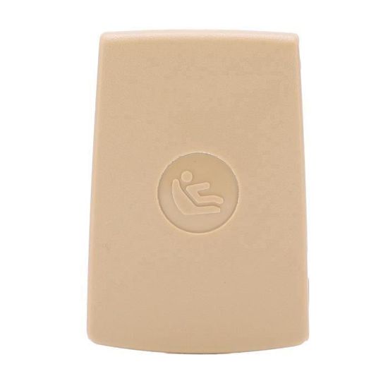 Cache ISOFIX Noir Pour BMW - Protection Des Ancrages Siège Enfant | Compatible Série 1/2/3/4