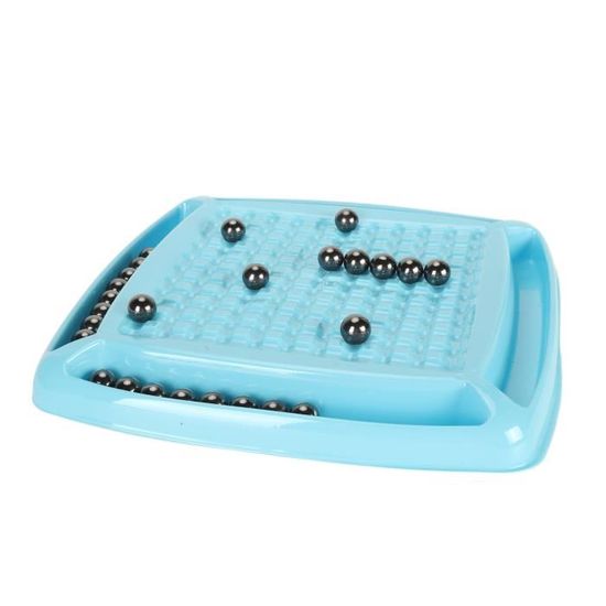 Jeu De Go Luxe Pliable 19x19 - Plateau Magnétique Avec Pierres Convexes | Set De Voyage Portable Stratégie Éducatif