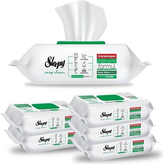 Sleepy Easy Clean - Lingette de nettoyage Multi-Usages - au Savon