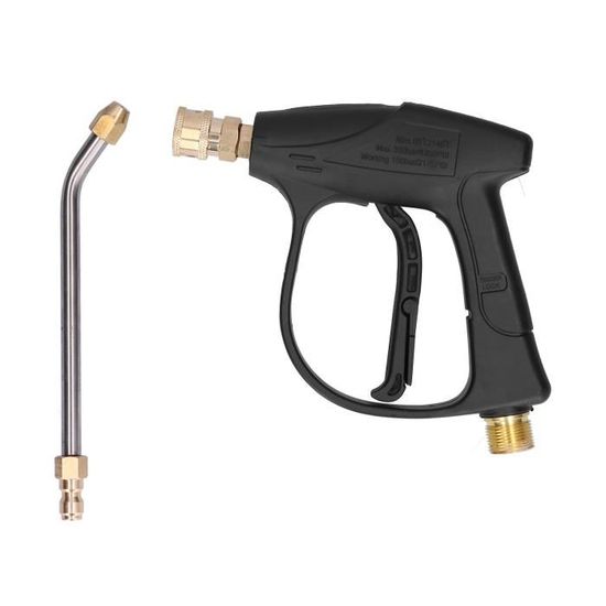 Kit 7 Embouts Pistolet à Graisse Lyreh - Buses Droites, Coudées Et Adaptateurs Pour Espaces Étroits