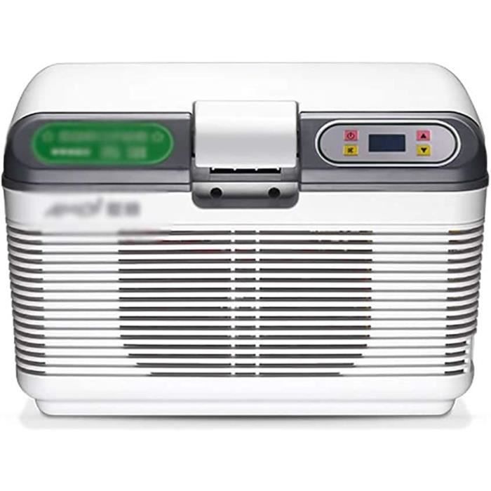 Réfrigérateur De Voiture 7,5L - Glacière électrique Silencieuse - Double Mode Froid/chaud - Pour Voiture, Camping, Bureau - 7