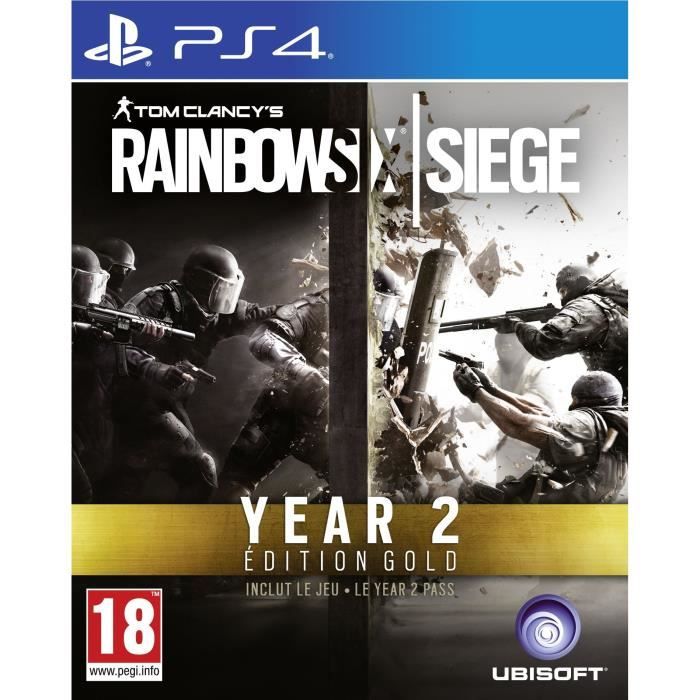 Ubisoft Rainbow Six Siege Gold 2 Jeu PS4