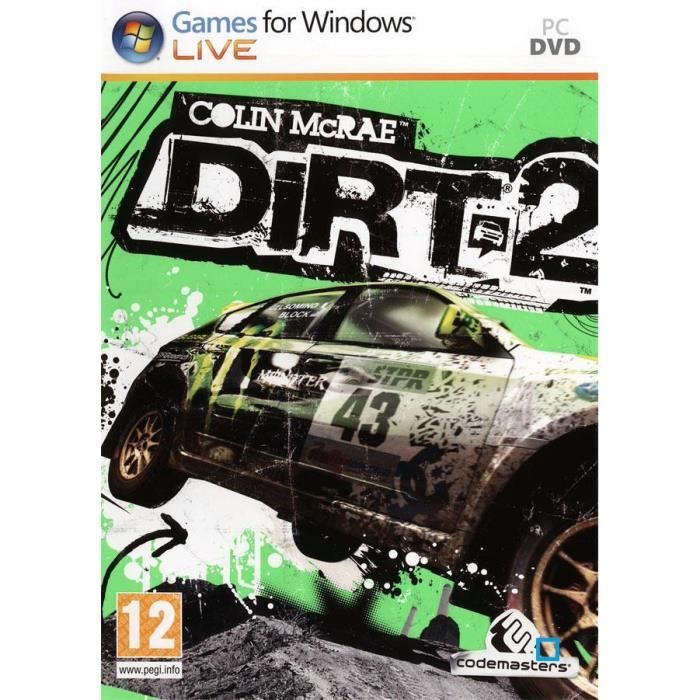 Colin Mcrae Dirt 2 / Jeu PC Dvd-Rom
