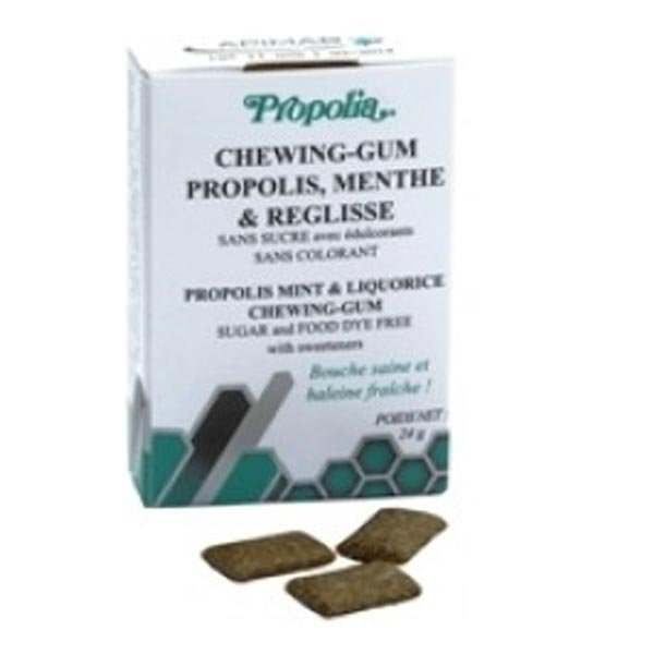 Chewing gum propolis, menthe & réglisse - boîte…