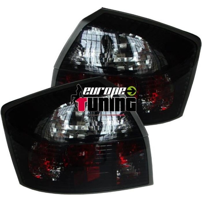feux arrières design, noir AUDI A4, Berline 00-04 noir pour: Audi A4 Lim/Avant(8E) 00-04