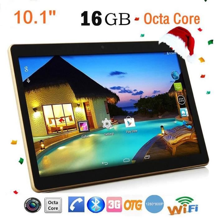 10.1Inch 1 + 16G Android 4.4 Dual Sim Dual Camera Phone Wifi Tablet PC EU Plug ZCQ200306002BK