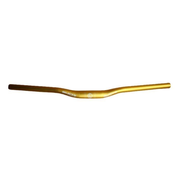 Guidon de vélo,Guidon de vélo en alliage d'aluminium guidon vtt Riser guidon de vélo de montagne 620mm * - Type 620mm-Golden