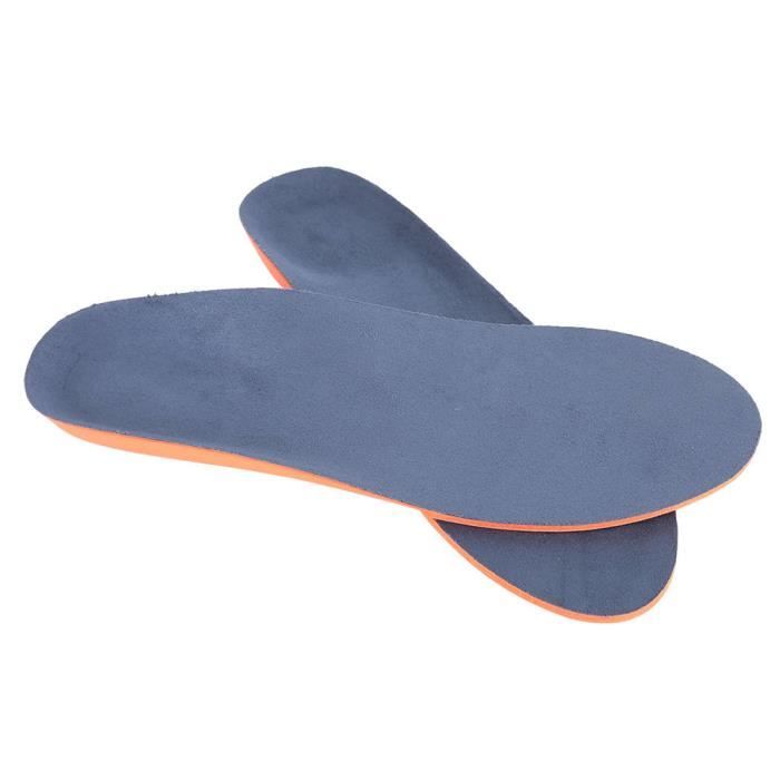 YOSOO Semelle intérieure pour pied plat Semelle intérieure orthopédique unisexe X / O forme correction de jambe pied plat soutien