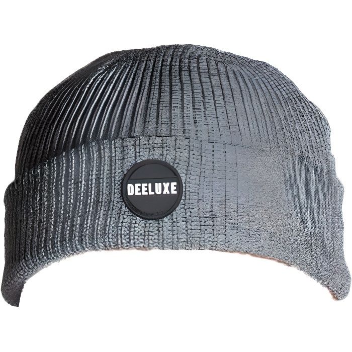 DEELUXE Bonnet uni à revers HAROLD Medium Grey Mel