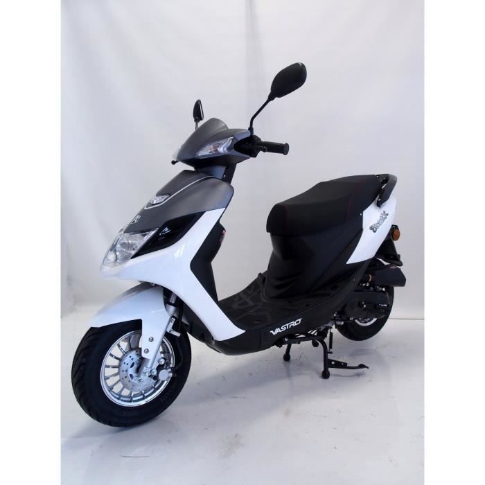 VASTRO Scooter 50 STREET-X - 50cc - Blanc et gris
