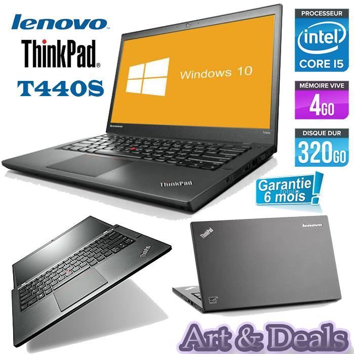 LENOVO ThinkPad T440S i5-4G-320Go hdd