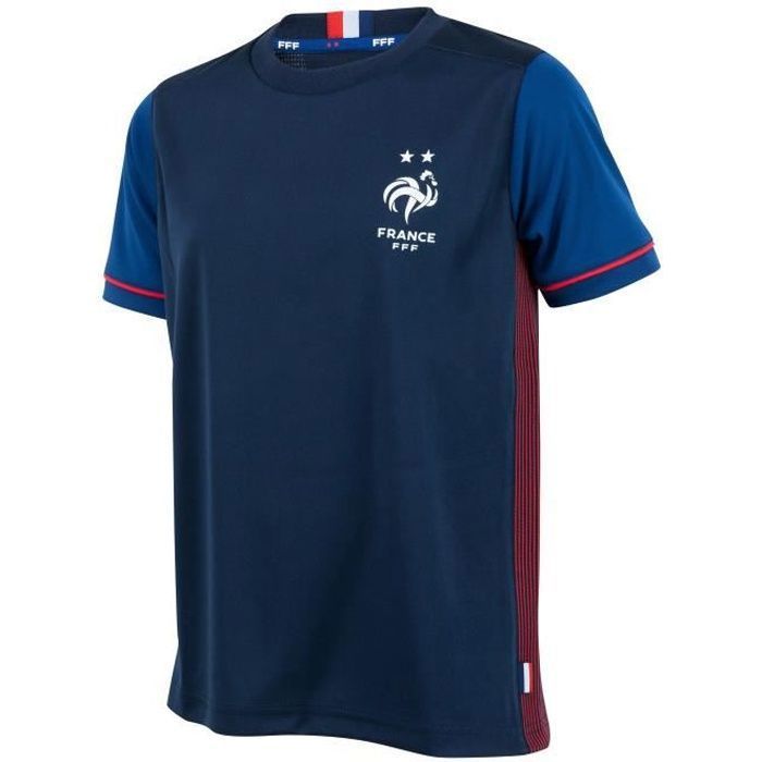 Maillot FFF - 2 étoiles - Collection officielle Equipe de France de Football- Homme