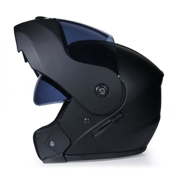 Casque modulable de Marque de moto double lentilles casque de sécurité pour un usage urbain et Racing