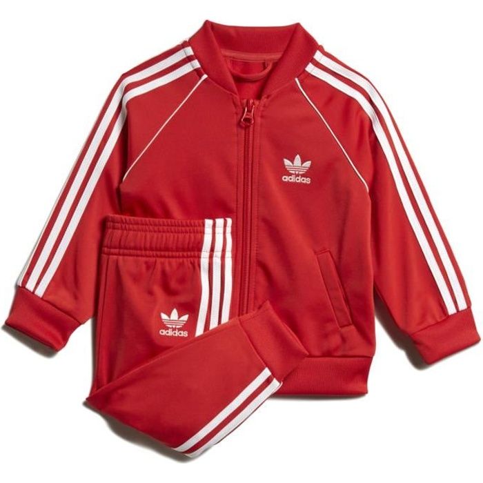 Adidas - Tuta rosso FM5585