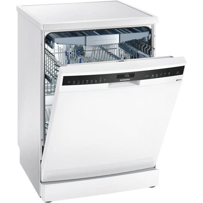 SIEMENS SN258W00TE lave-vaisselle pose libre - 14 couverts - 40 dB - Classe A+++ - largeur 60 cm - Blanc
