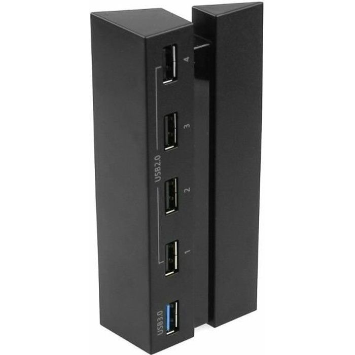 Adaptateur haute vitesse USB 3.0 2.0 à 5 ports pour PS4 Expander Hub pour Sony Playstation 4
