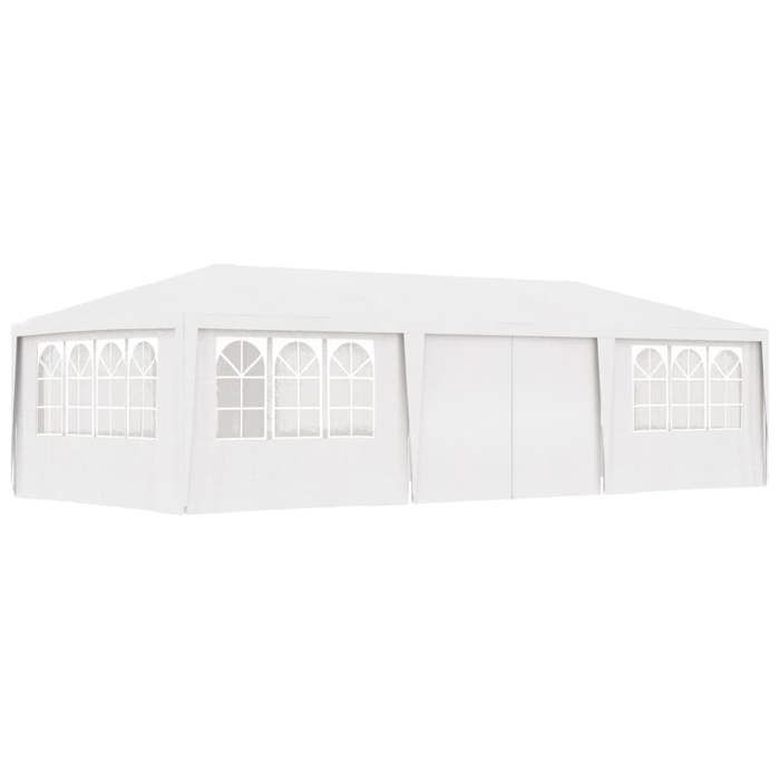 Vidaxl Anti-UV Tente de réception - avec parois latérales - 4x9 m Bleu 90 g/m² SS38817
