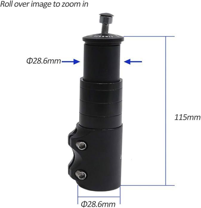 Support de Capuchon de Tige de Vélo en Alliage D'aluminium, œil Support de Capuchon de Tige de Vélo en Alliage D'aluminium, œil