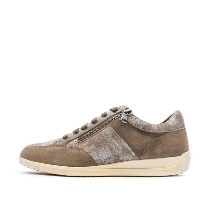 Geox Baskets Marrons Femme Geox Myria