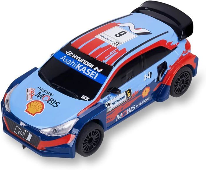 SCALEXTRIC - Auto da corsa originale - Auto Slot Scala 1:32 (Hyundai i-20 WRC - Loeb Türkiye