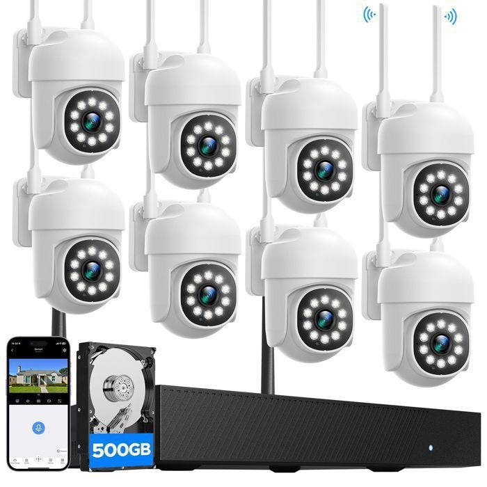 Test du système ZOSI 5MP : surveillance 360° avec écran 12